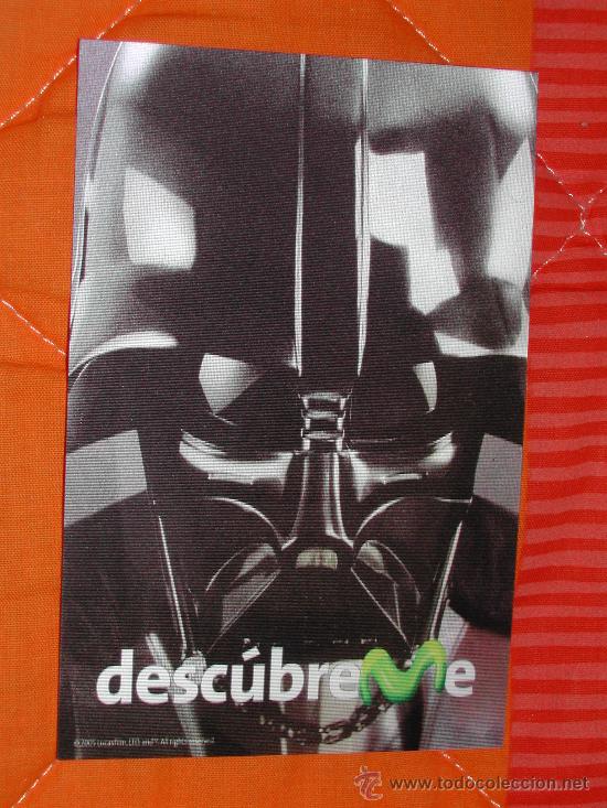 Postcards: Postal 3D tridimensional (efecto relieve). STAR WARS y MOVISTAR