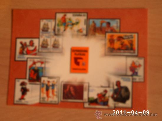 Postales: LOTE DE 11 POSTALES SOBRE FILATELIA - Foto 4