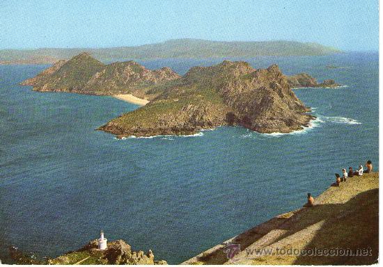 Postales: postal de vigo, islas cies n&ordm; 2034 - Foto 1