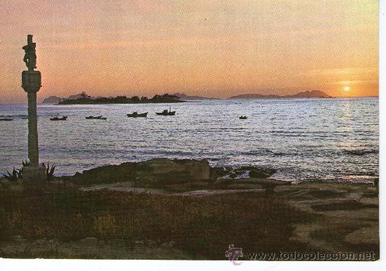 Postales: postal de galicia n&ordm; 2916 puesta de sol - Foto 1