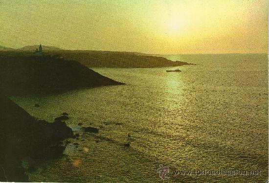 Postales: postal d luarca - puesta de sol - - Foto 1