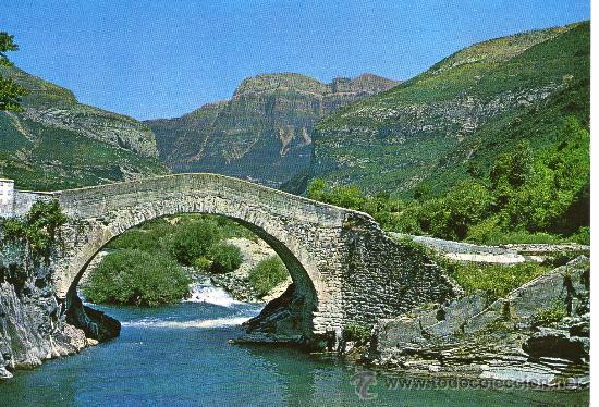 Postales: postal de torla - pirineo aragones - - Foto 1