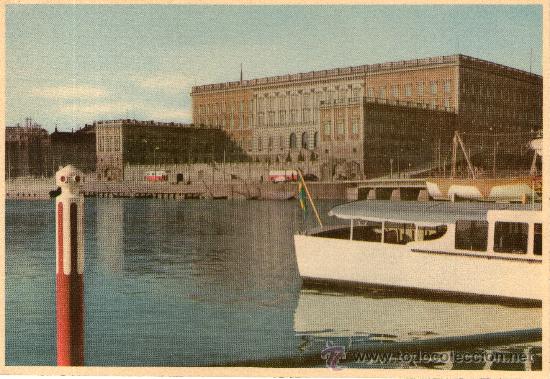 Postales: postal de estocolmo, stockholm, kungl, slottet - Foto 1