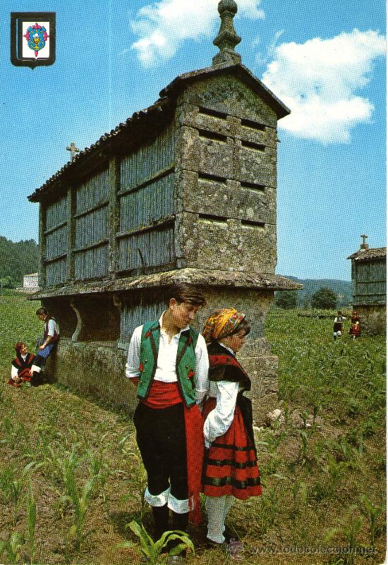 Postales: postal de galicia - nubecillas de verano - Foto 1