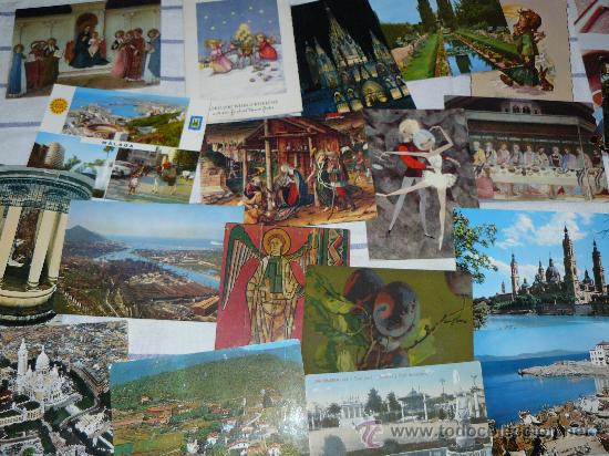 Postales: LOTE DE 164 POSTALES  EN COLORES - Foto 8