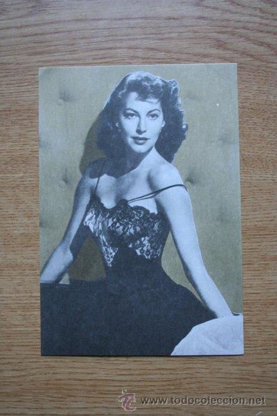 Postales: Fotogramas. Serie Mitos. Ava Gardner. - Foto 1