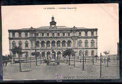 Postales: TARJETA POSTAL DE LA CORU&Ntilde;A - INSTITUTO DAGUARDA - Foto 1