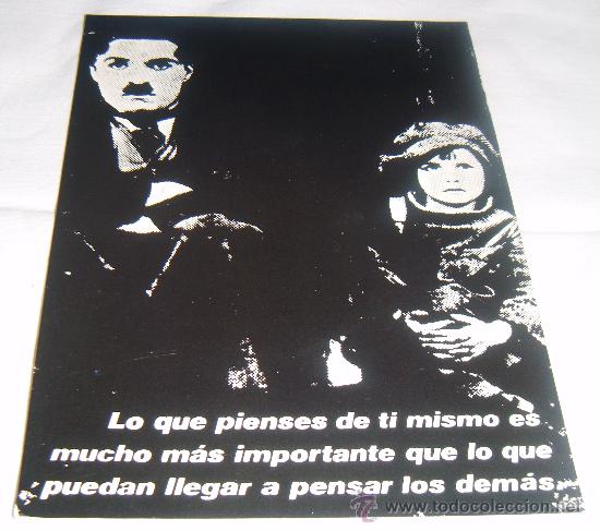 Postales: conjunto de tres postales sin circular de charles chaplin - Foto 3