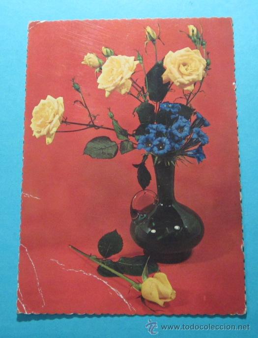 Postales: POSTAL FLORES. SVEN HANSS&Eacute;N - Foto 1