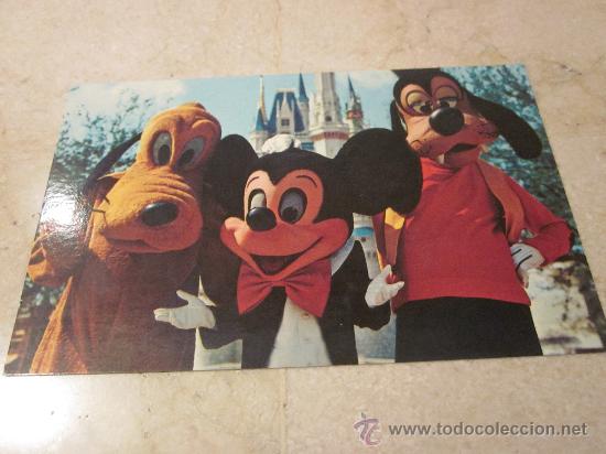 Postales: POSTAL  MICKEY MOUSE, PLUTO Y GOOFY WALT DISNEY