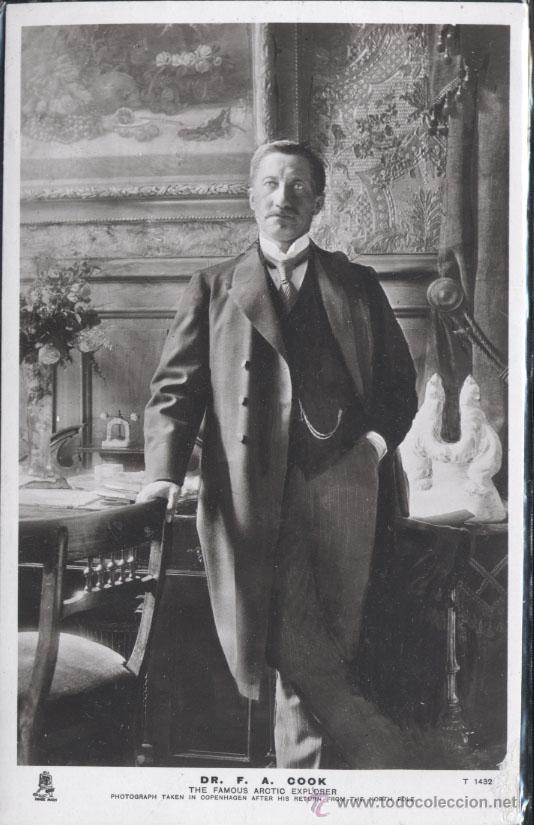 Postales: DR. F.A. COOK. FAMOUS ARTIC EXPLORER - Foto 1