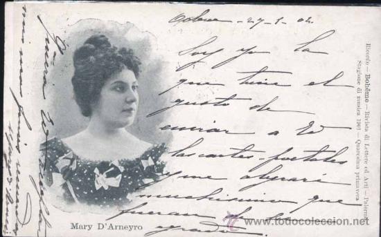 Postales: MARY D&acute;ARNEYRO.- POSTAL MOSC&Uacute; 1902 - Foto 1