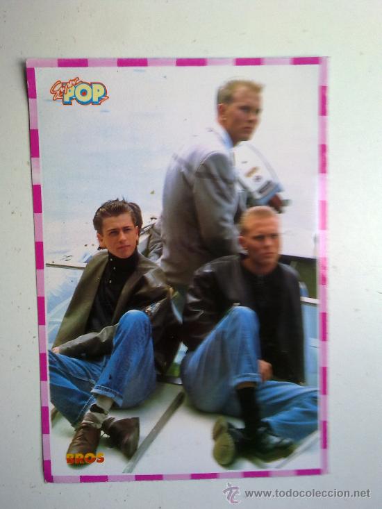 Postales: postal adhesiva bros super pop - Foto 1