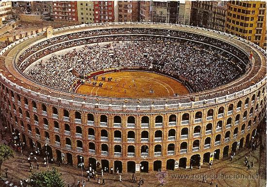 Postales: postal recuerdo de espa&ntilde;a plaza toros. - Foto 1