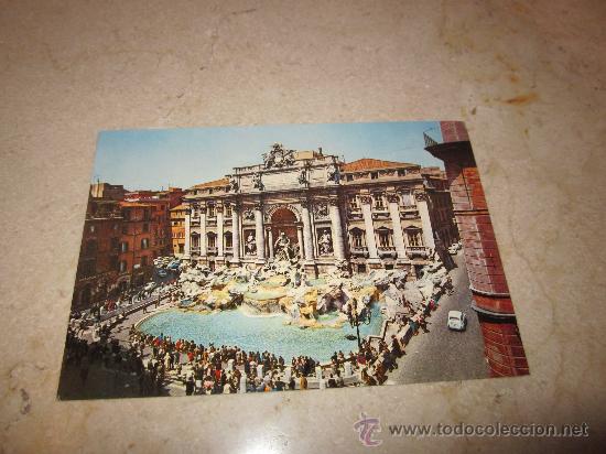 Postales: POSTAL FONTANA DE TREVI ROMA - Foto 1