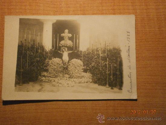 Cartes Postales: CARTE POSTALE  SIN TITULO ESCRITO CEMENTERIO DE MATARO 1928 SIN CIRCULAR