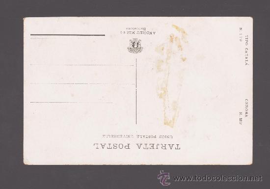 Postales: Tipo Catal&agrave; - N&ordm; 129 Gerona - Andreu Mir - Ediciones Goya - Foto 2