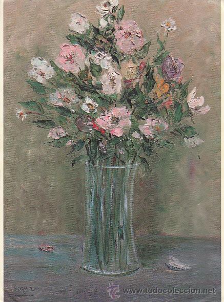 Postales: jarr&oacute;n con flores - Foto 1