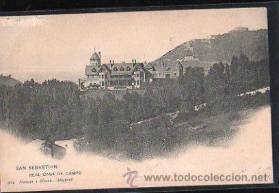 Postkarten: TARJETA POSTAL DE SAN SEBASTIAN - REAL CASA DE CAMPO. 904. HAUSER Y MENET