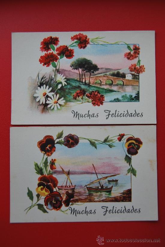Postales: LOTE DE 2 POSTALES ANTIGUAS - Foto 1