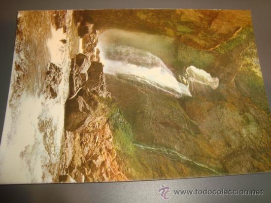 Postales: postal pirineo aragones cascada de la cueva