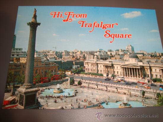 Postales: postal londres trafalgar - Foto 1