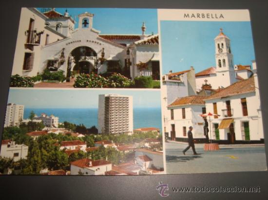 Postales: postal marbella costa del sol.a&ntilde;o  68? - Foto 1