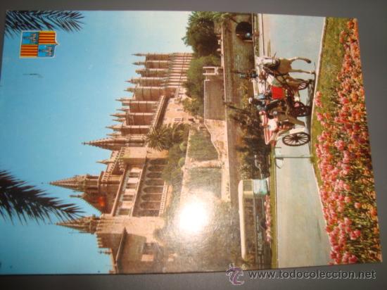 Postales: postal palma de mallorca la catedral 77 sello - Foto 1