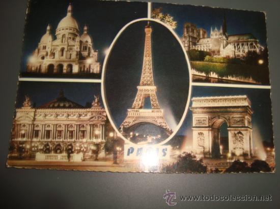 Postales: postal paris - Foto 1
