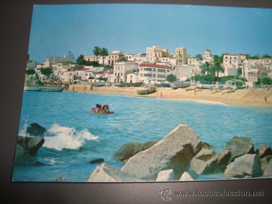 Postales: postal san pol de mar, sello correos 70 cts a&ntilde;o 1962 escrita