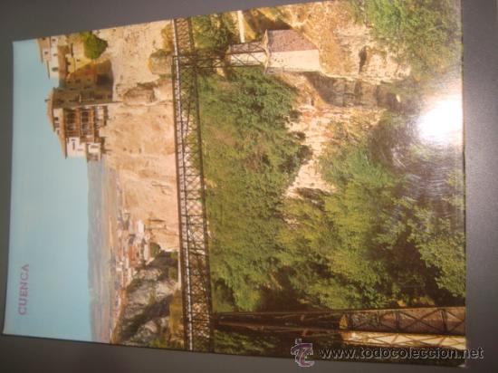 Postales: postal cuenca casas colgadas y puente de san pablo - Foto 1