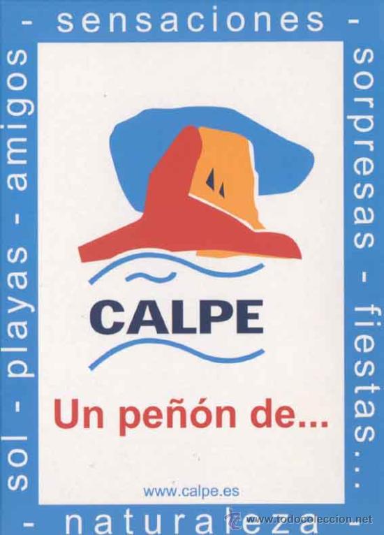 Postales: Postal del pe&ntilde;on de Calpe - Alicante - Foto 1
