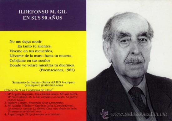 Postales: Ildefonso Manuel Gil en sus 90 a&ntilde;os - Foto 1