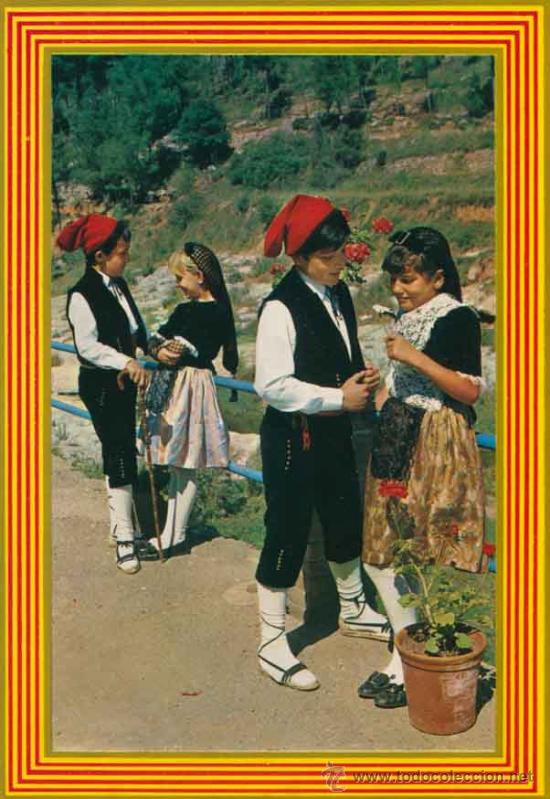 Postales: Postal Catalu&ntilde;a Tipica - la bandera - 515 - Foto 1