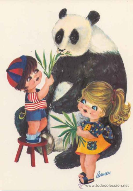 Postales: Postal infantil - coleccion Perla - Foto 1