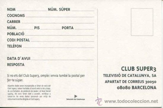 Postales: Postal Club Super 3 - Foto 2
