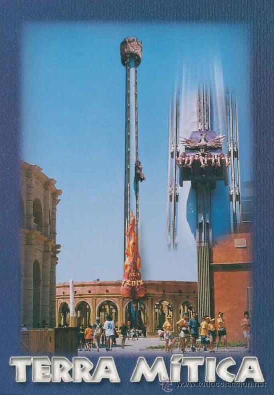 Postales: Postal de Terra Mitica - Valencia - Foto 1