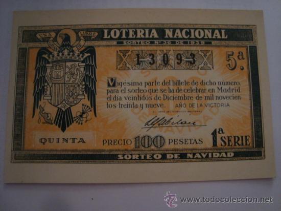 Postkarten: tarjeta postal 1967 primer premio sorteo de diciembre 1939