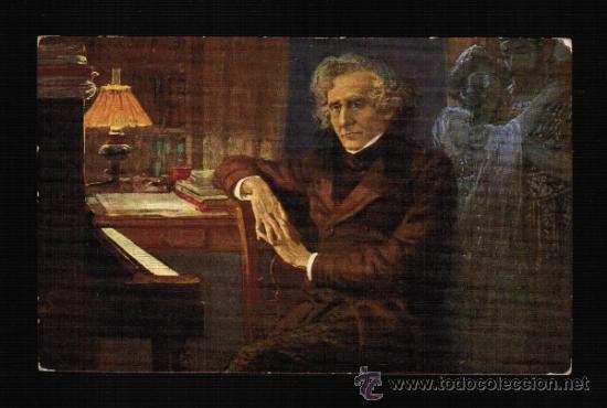 Postales: BONITA POSTAL COMPOSITOR - BERLIOZ - Foto 1