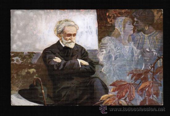 Postales: BONITA POSTAL COMPOSITOR - G. VERDI - Foto 1