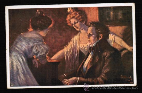 Postales: BONITA POSTAL COMPOSITOR - SCHUBERT - Foto 1