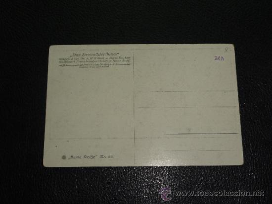 Postales: BONITA POSTAL COMPOSITOR - SCHUBERT - Foto 2