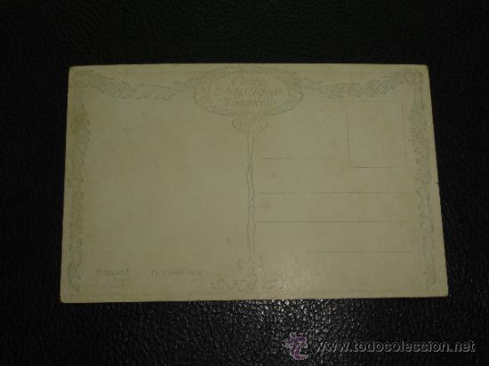 Postales: BONITA POSTAL COMPOSITOR - SCHUBERT - Foto 2
