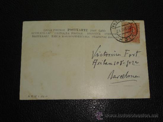 Postales: BONITA POSTAL COMPOSITOR - SCHUMANN - Foto 2