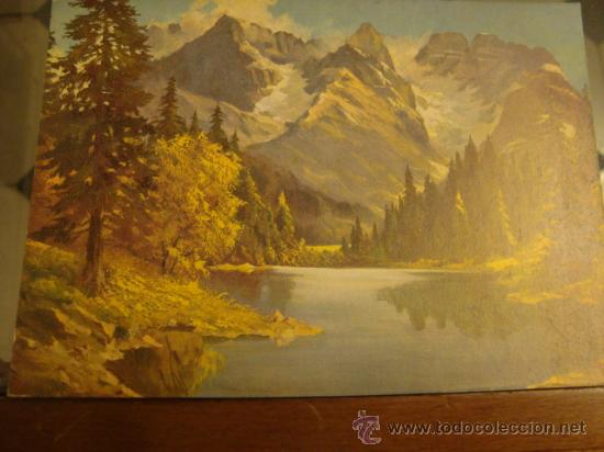 Postales: antigua postal paisaje