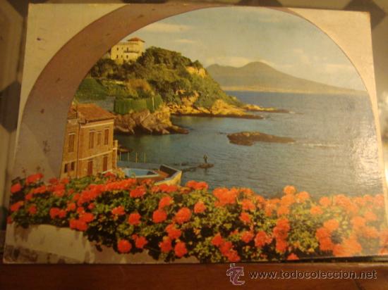 antigua postal 1966 napoli, napoles, marechiaro, kodar