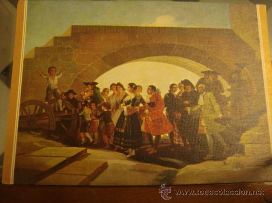 Postales: antigua postal goya 1746-1828 la boda, museo del prado a&ntilde;os 60s