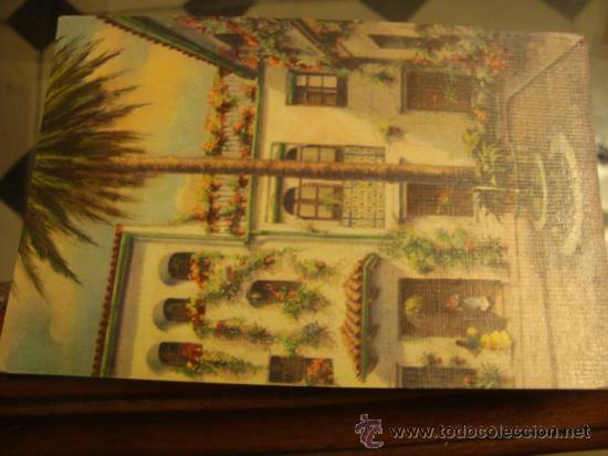 Postcards: ANTIGUA TARJETA POSTAL A&Ntilde;OS 50/60 ANDALUCIA PATIO TIPICO