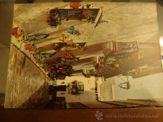 Postcards: antigua postal 1968 cadiz callejon de los duros antiguos felicitacion original pe&ntilde;a pinto , ver foto