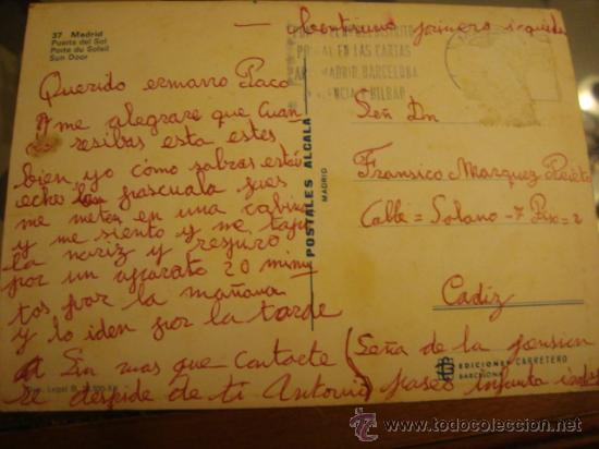 Postales: ANTIGUA POSTAL MADRID - Foto 2